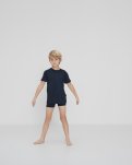 T-shirt "kids" o-neck, Bambusviskose, Navy