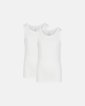 Singlet "kids"| 2-pak | Bambusviskose | Hvid - JBS of Denmark Kids