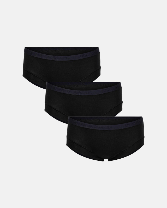 Hipster Trusser | Pak | Bambusviskose | Sort