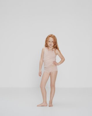 Undertrøje "kids", 2-pak, Bambusviskose, Rose
