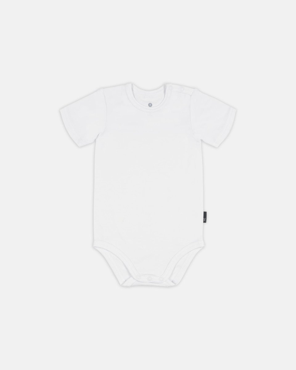 JBS of Denmark Kids Kortærmet body | Bambusviskose | Hvid - 68