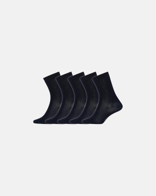 Strømper 5-pak | Bambusviskose | Navy -JBS