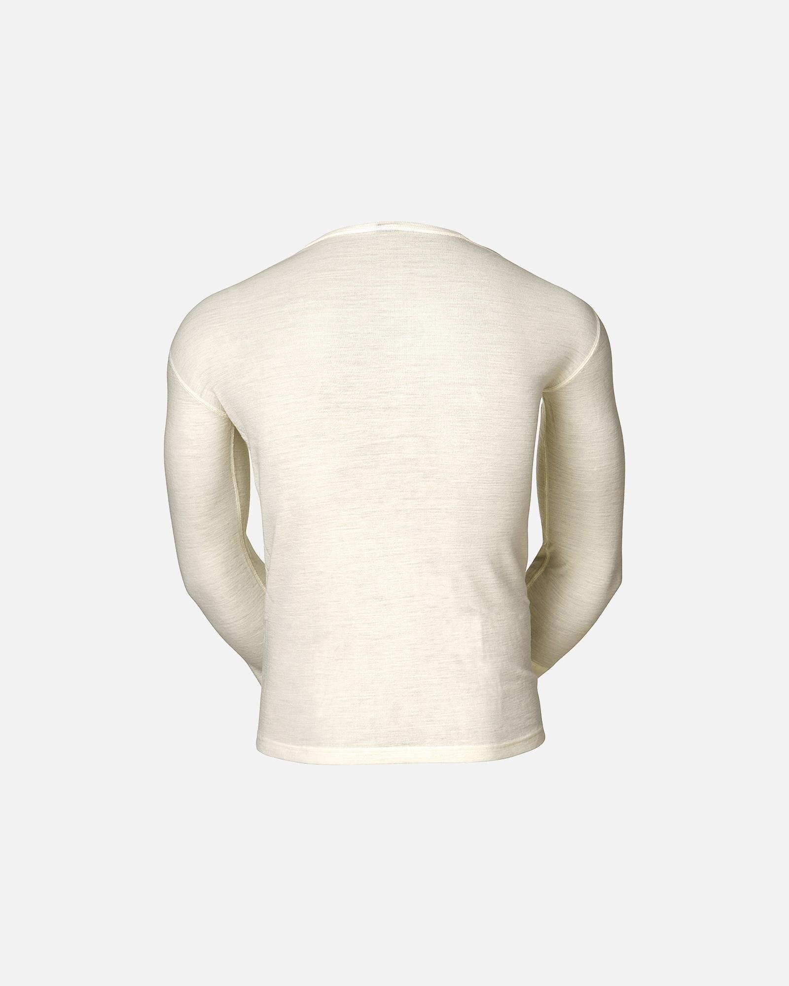 Langærmet t-shirt "wool" | 100% merino uld | Hvid -JBS Langærmet t-shirt "wool" | 100% merino uld | Hvid -JBS