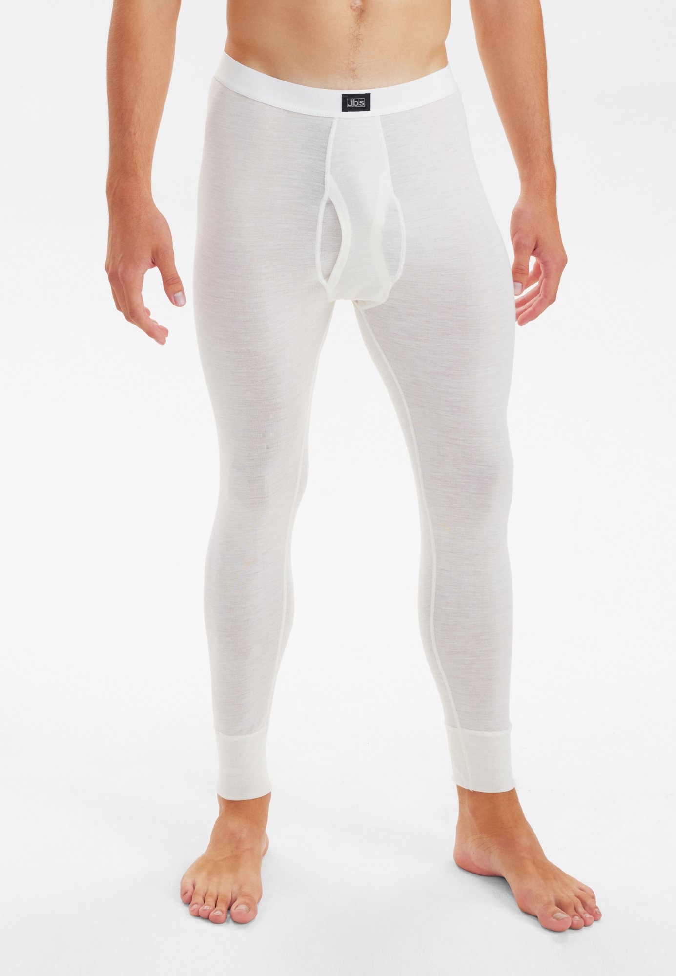 Long johns "wool" | 100% merino uld | Hvid -JBS Long johns "wool" | 100% merino uld | Hvid -JBS