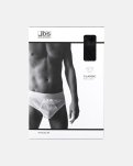 Briefs m. gylp "classic", 100% bomuld, Sort