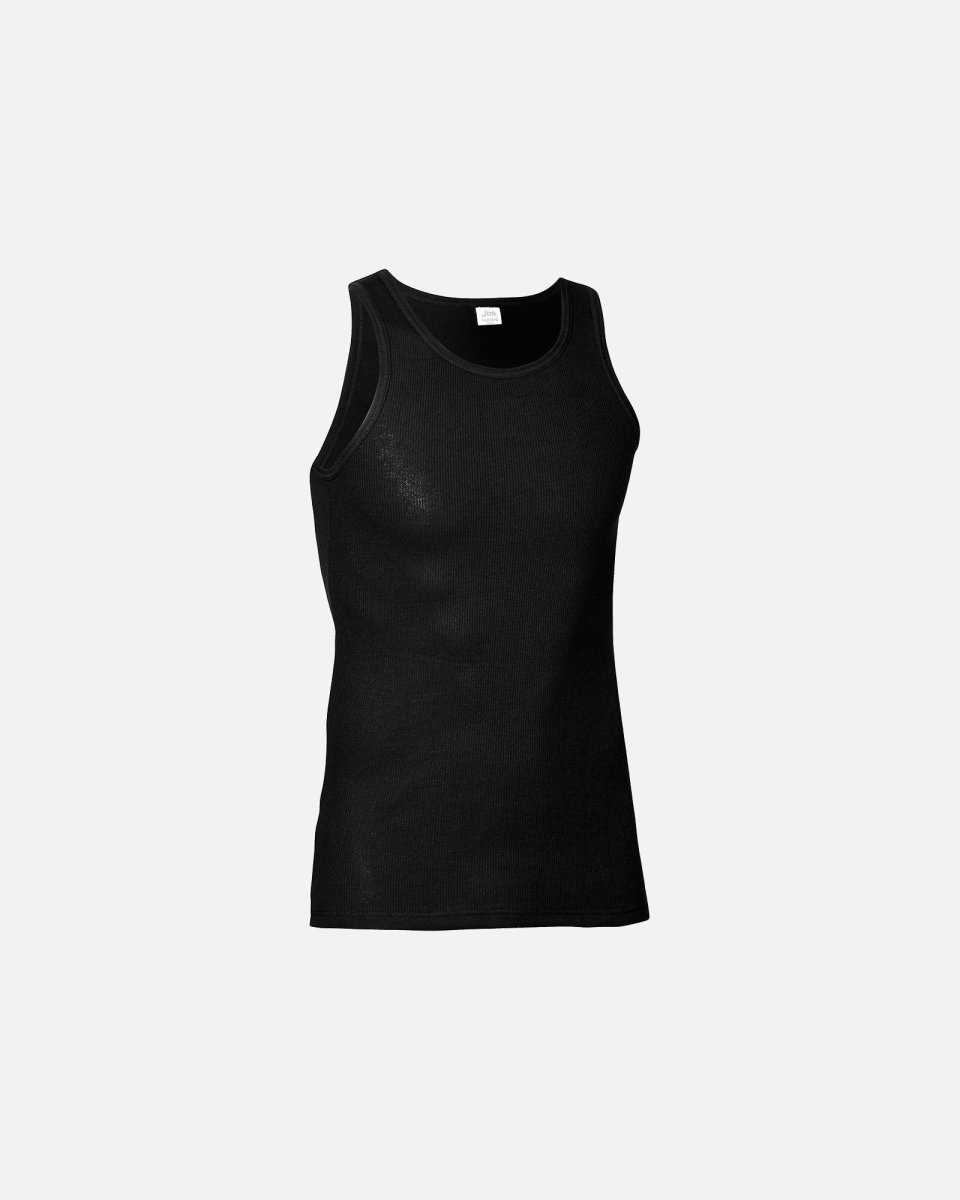 JBS Tanktop "classic" | 100% bomuld | Sort - M