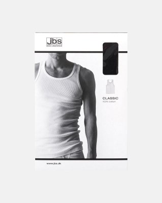 Tanktop "classic", 100% bomuld, Sort