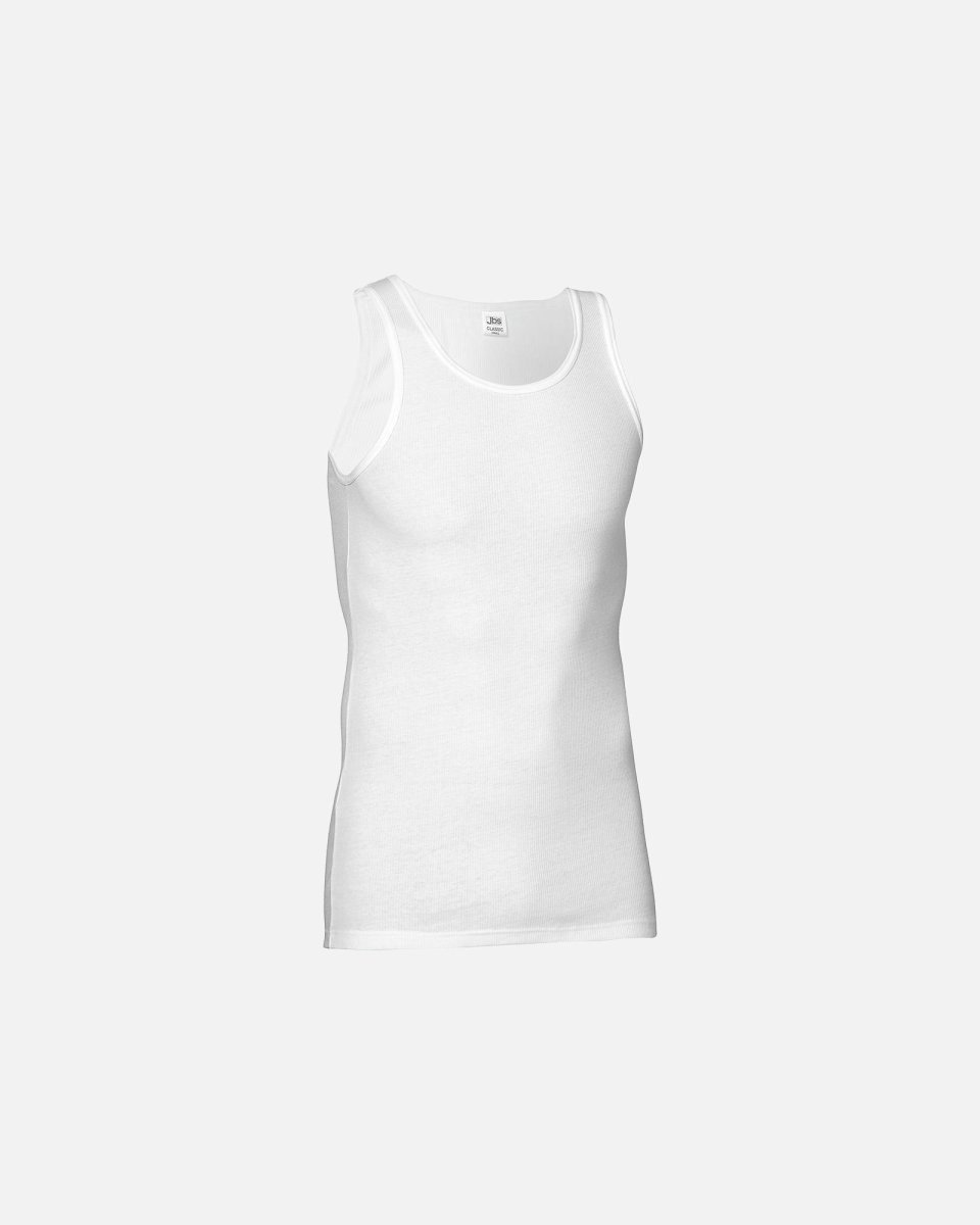 JBS Tanktop "classic" | 100% bomuld | Hvid - S