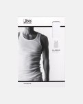 Tanktop "classic", 100% bomuld, Hvid