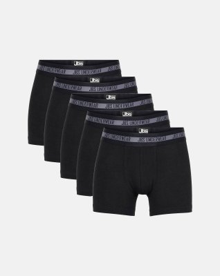Tights "kids" 5-pak, Bambusviskose, Sort