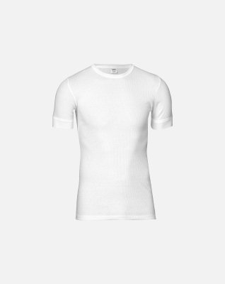 T-shirt "classic o-neck", 100% bomuld, Hvid