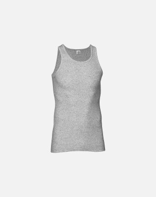 Tanktop "classic", 100% bomuld, Grå