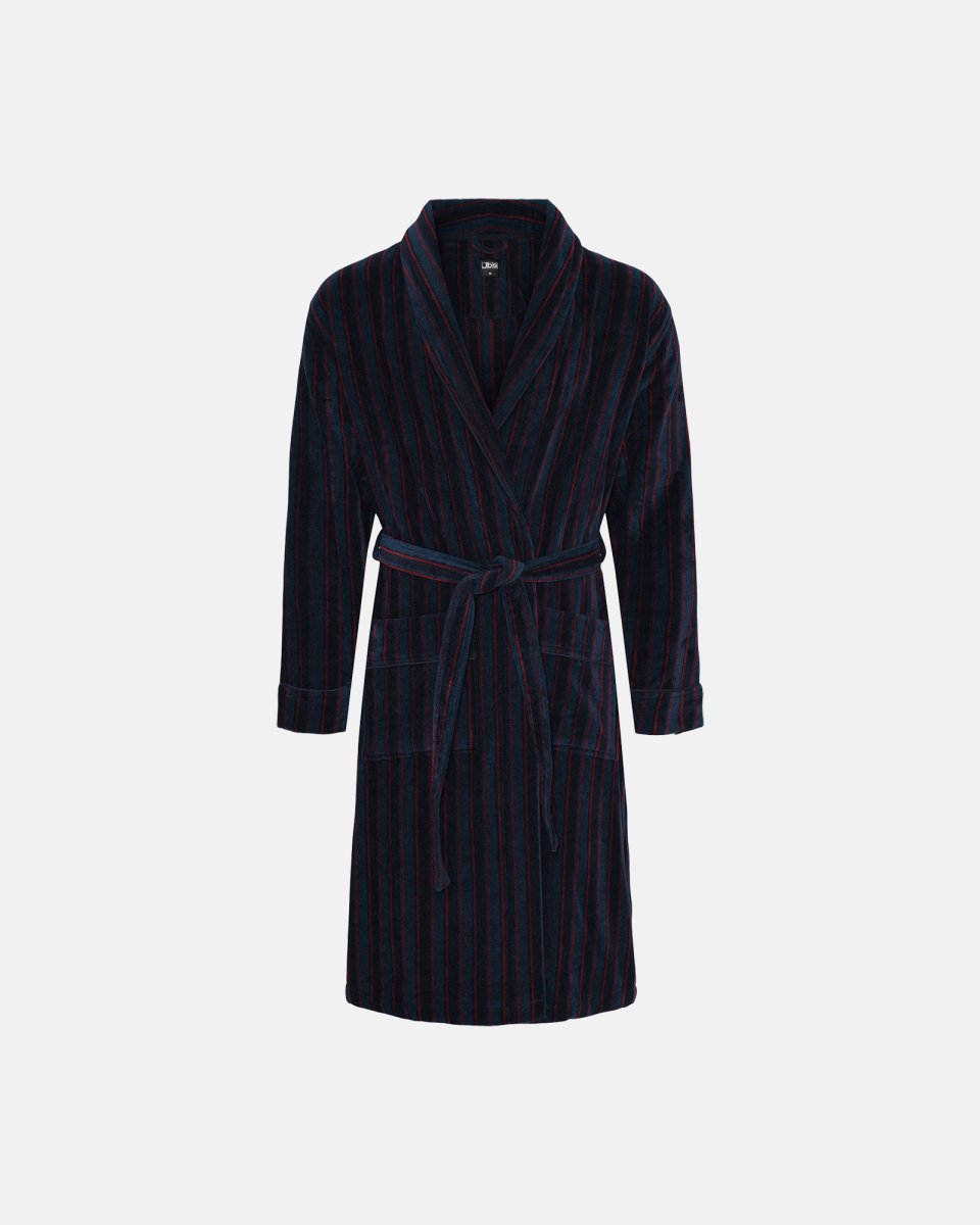 JBS Badekåbe | 100% velour bomuld | Stribet - S