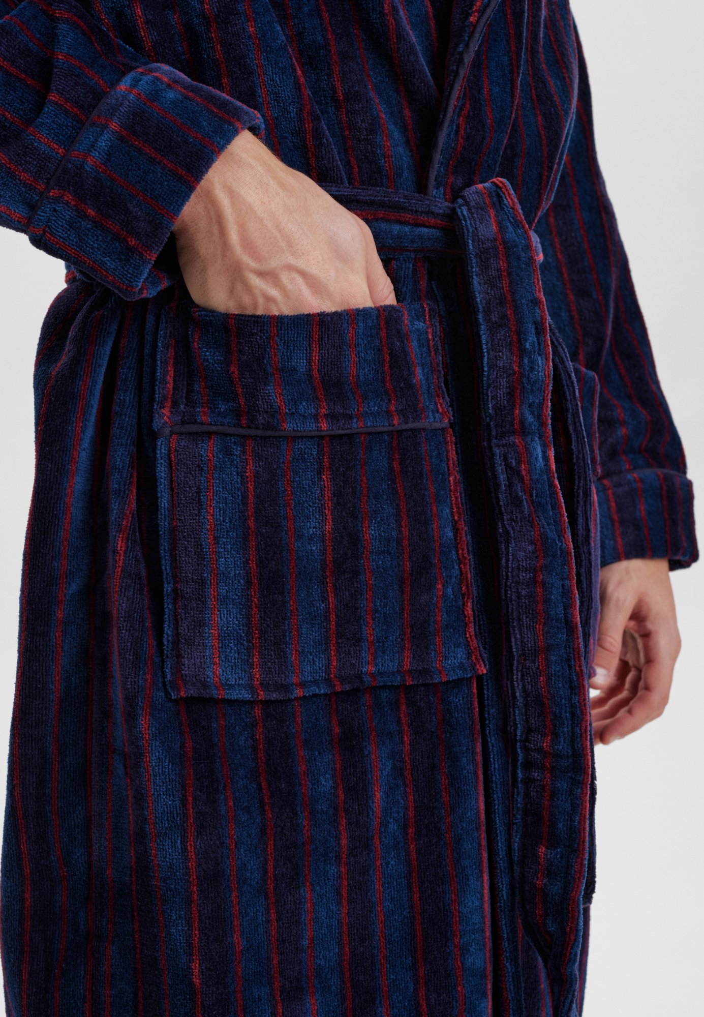 Badekåbe | 100% velour bomuld | Stribet -JBS Badekåbe | 100% velour bomuld | Stribet -JBS