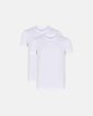 T-shirt "kids" 2-pak | Bambusviskose | Hvid - JBS