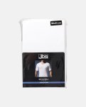 T-shirt "v-neck original" | 100% bomuld | Hvid -JBS