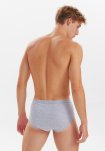 Briefs m. gylp "original", 100% bomuld, Grå