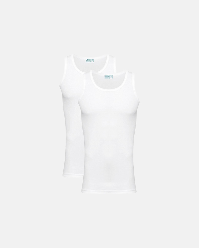 Tanktop 2-pak | 100 % økologisk bomuld | Hvid