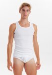 Tanktop 2-pak | 100 % økologisk bomuld | Hvid -JBS