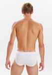Briefs m. gylp 2-pak | 100% økologisk bomuld | Hvid -JBS
