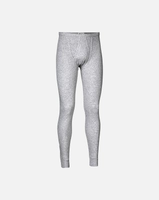 Long johns "original", 100% bomuld, Grå