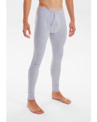 Long johns "original", 100% bomuld, Grå