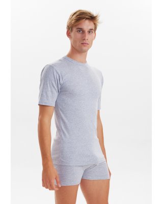 T-shirt "o-neck original", 100% bomuld, Grå