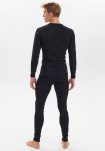 Langærmet t-shirt "original", 100% bomuld, Sort