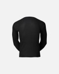 Langærmet t-shirt "original", 100% bomuld, Sort