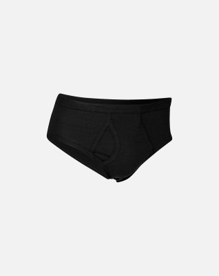 Briefs m. gylp "original", 100% bomuld, Sort