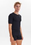 T-shirt "o-neck" 2-pak | 100% økologisk bomuld | Sort -JBS