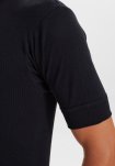 T-shirt "o-neck" 2-pak | 100% økologisk bomuld | Sort -JBS