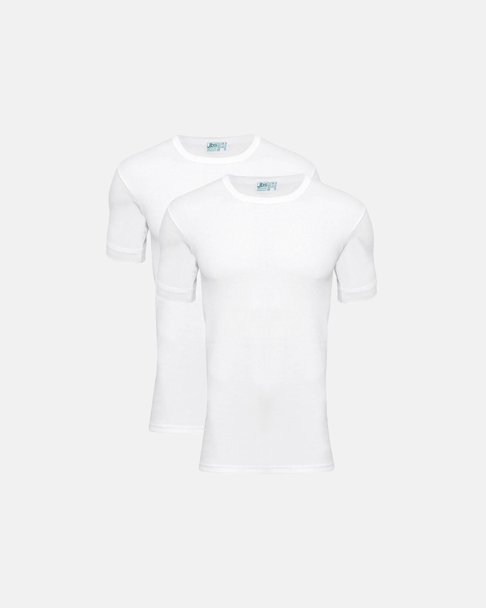 T-shirt "o-neck" 2-pak | 100% økologisk bomuld | Hvid -JBS T-shirt "o-neck" 2-pak | 100% økologisk bomuld | Hvid -JBS