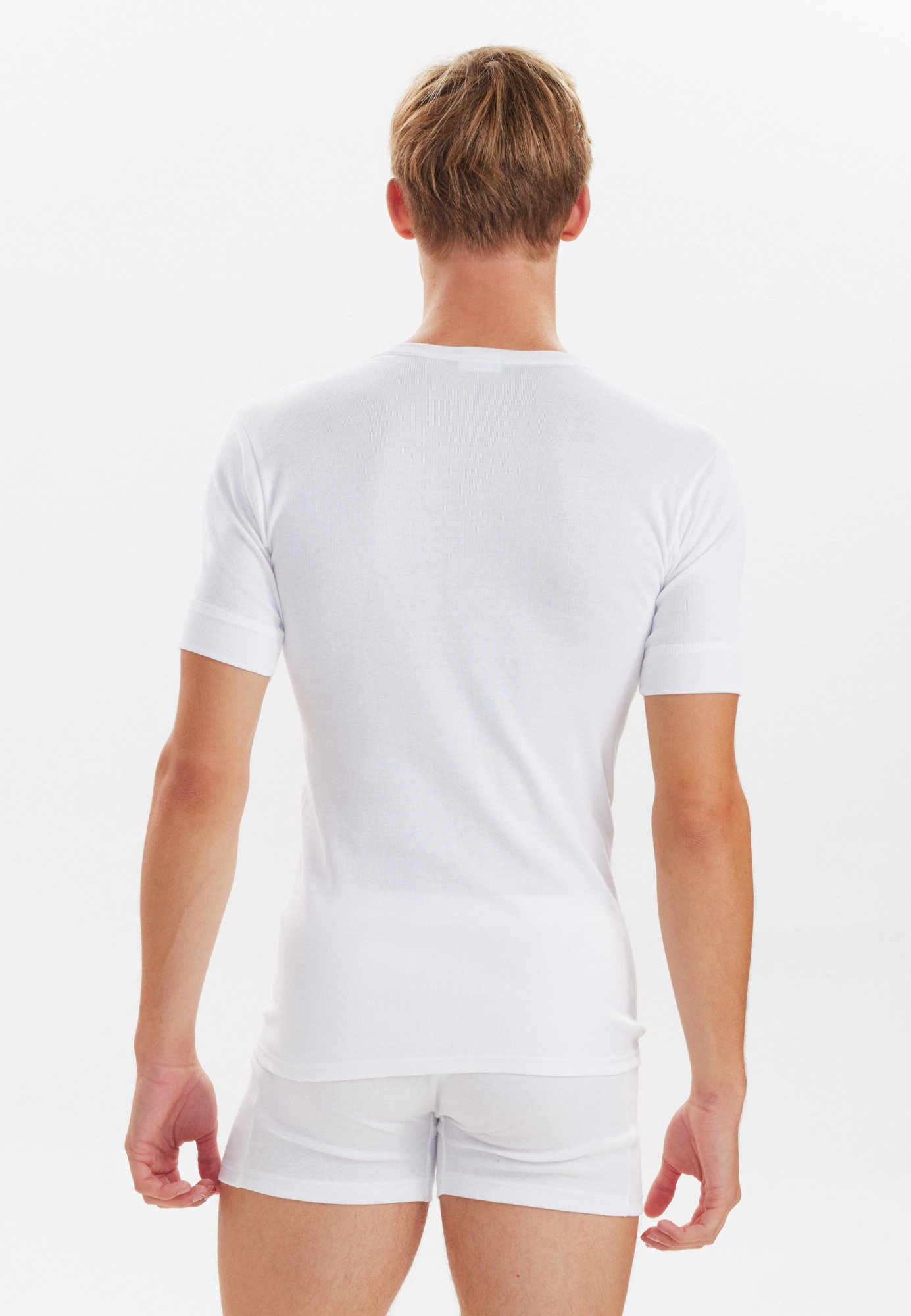 T-shirt "o-neck" 2-pak | 100% økologisk bomuld | Hvid -JBS T-shirt "o-neck" 2-pak | 100% økologisk bomuld | Hvid -JBS