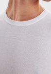 T-shirt "o-neck" 2-pak, 100% økologisk bomuld, Hvid