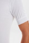 T-shirt "o-neck" 2-pak, 100% økologisk bomuld, Hvid