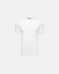 T-shirt "o-neck" 2-pak, 100% økologisk bomuld, Hvid