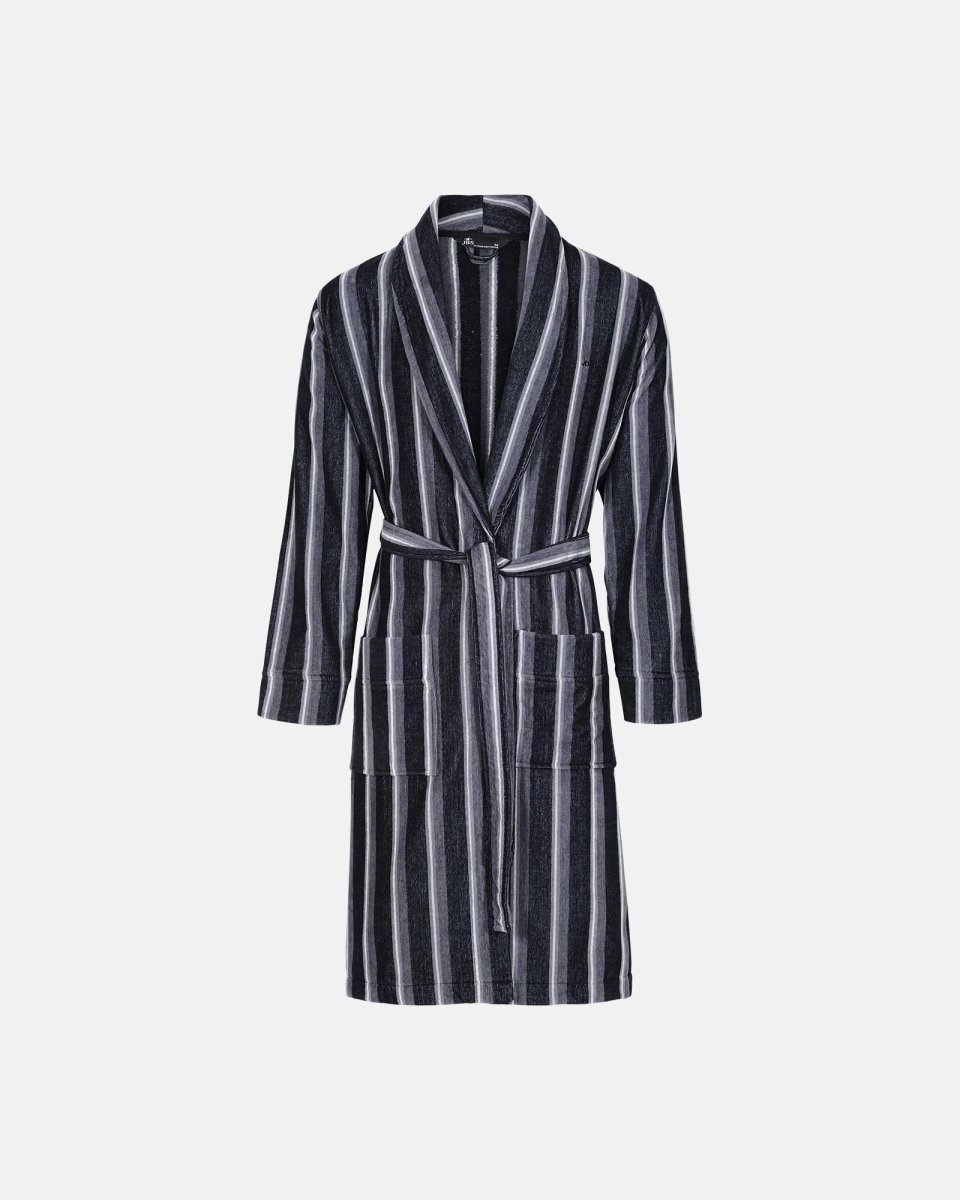 JBS Badekåbe | 100% velour bomuld | Stribet - S