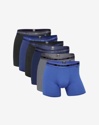 Tights 6-pak, Bambusviskose, Multifarvet