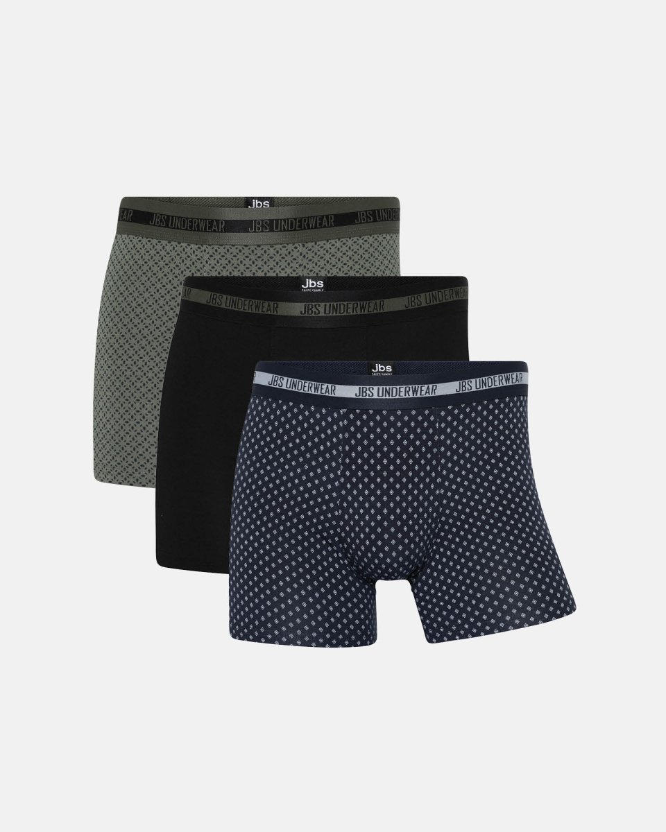JBS Tights 3-pak | Bambusviskose | Multifarvet - S
