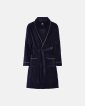 Badekåbe | 100% velour bomuld | Marine - JBS