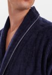 Badekåbe | 100% velour bomuld | Marine -JBS