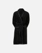 Badekåbe | 100% velour bomuld | Sort - JBS