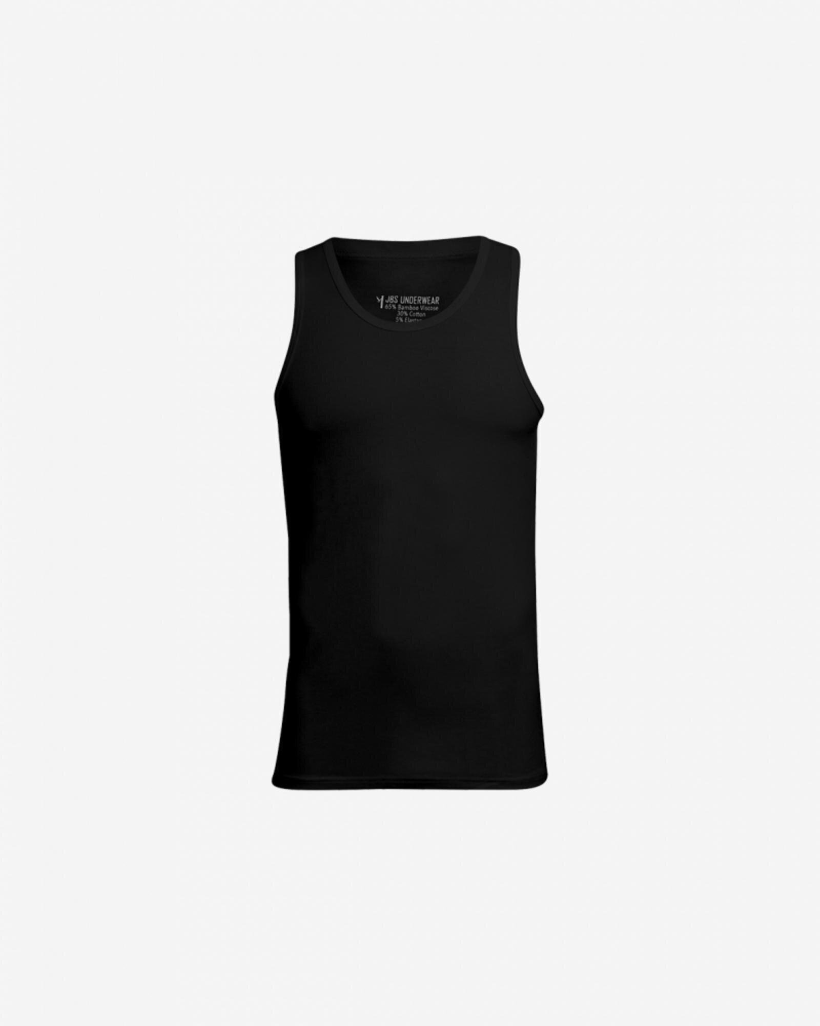 2-pak tank-top (singlet) |  bambus | sort -JBS 2-pak tank-top (singlet) |  bambus | sort -JBS