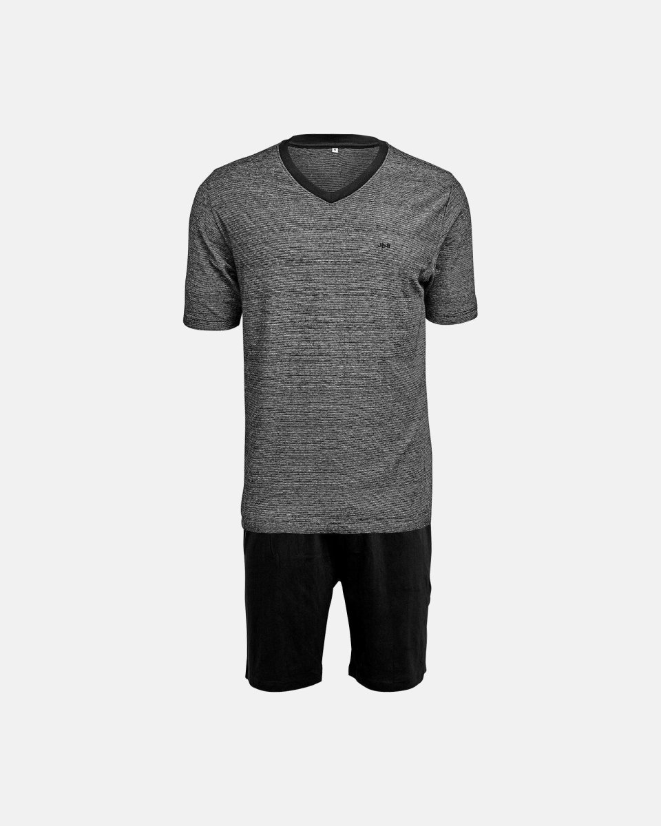 JBS Pyjamas m. shorts | 100% bomuld | Grå - S
