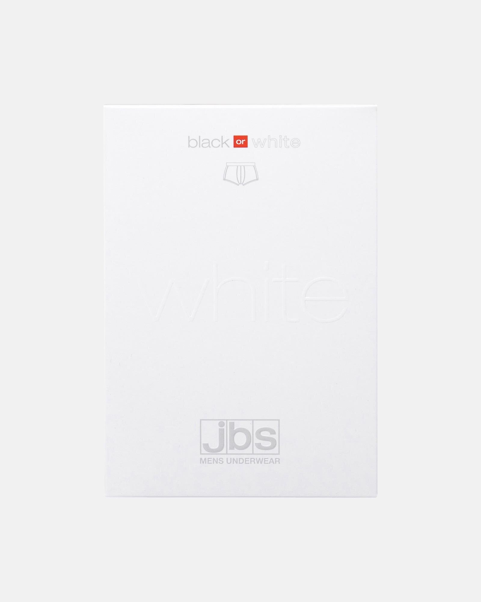 "Black or white" trunk | Bomuld | Hvid -JBS "Black or white" trunk | Bomuld | Hvid -JBS