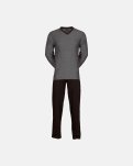 Pyjamas "jersey" | 100% bomuld | Grå -JBS