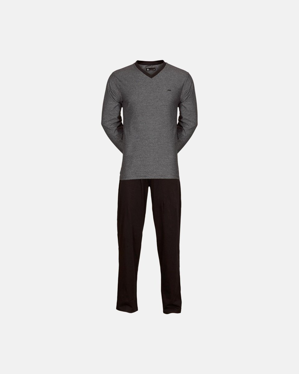 JBS Pyjamas "jersey" | 100% bomuld | Grå - S