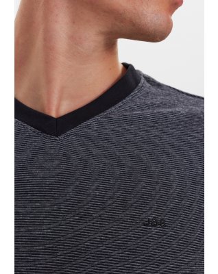 Pyjamas "jersey", 100% bomuld, Grå