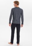 Pyjamas "jersey" | 100% bomuld | Grå -JBS